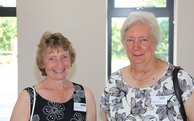 Sharon Manning and Sheila Evans