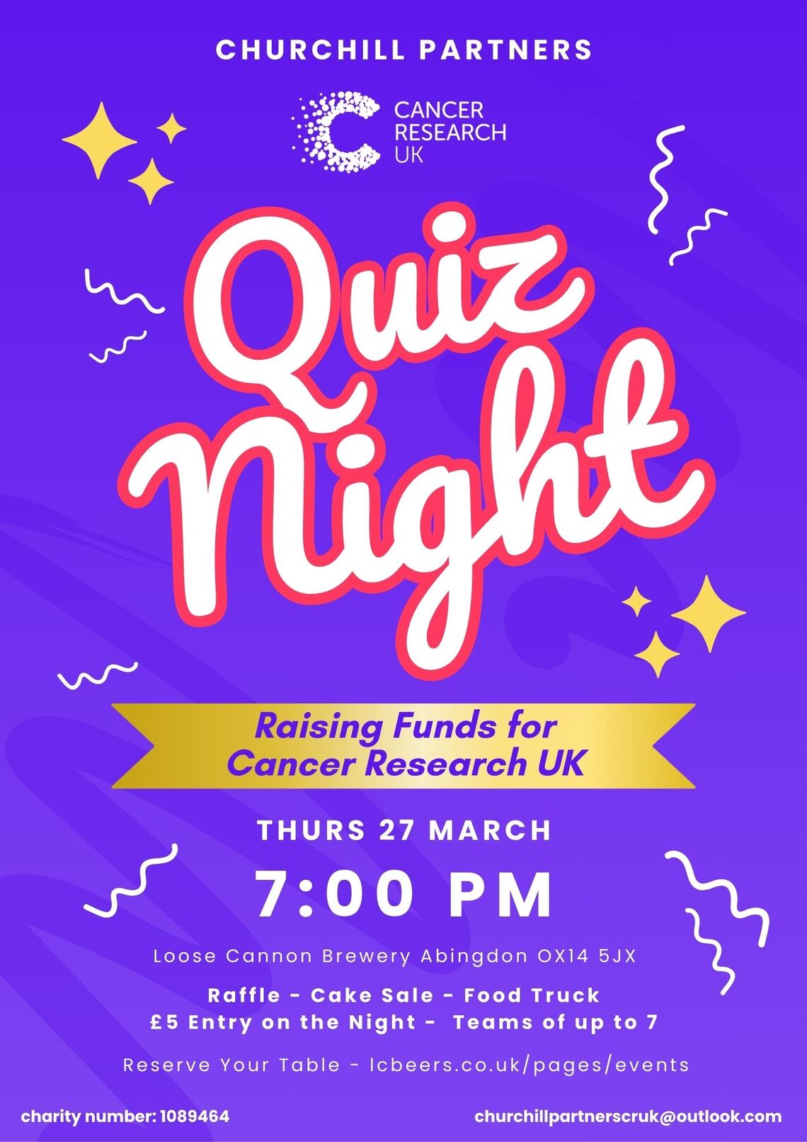 Quiz Night Poster