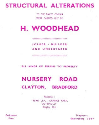 Advert Woodhead
