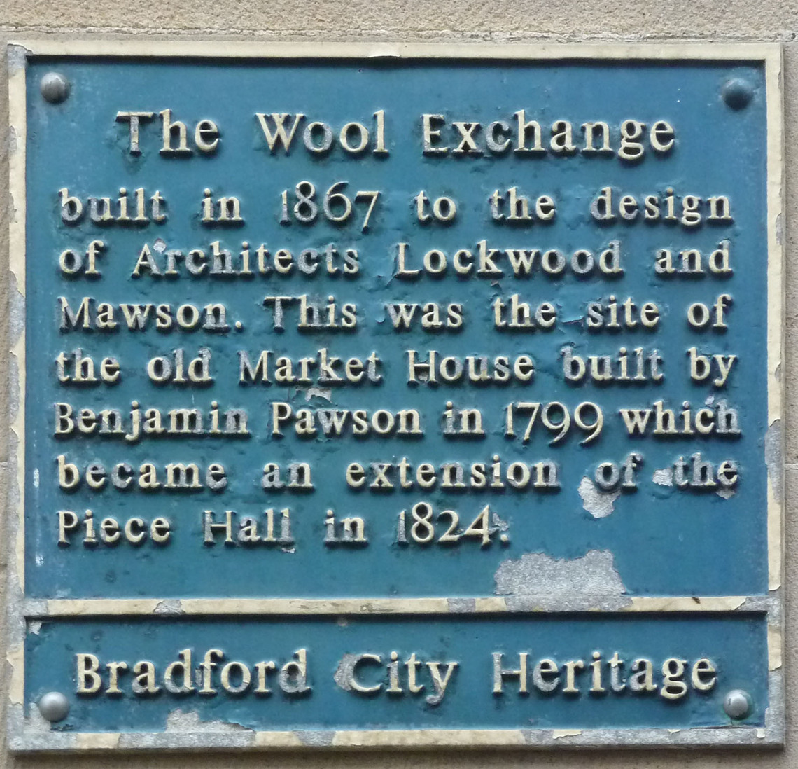 Market Plaque