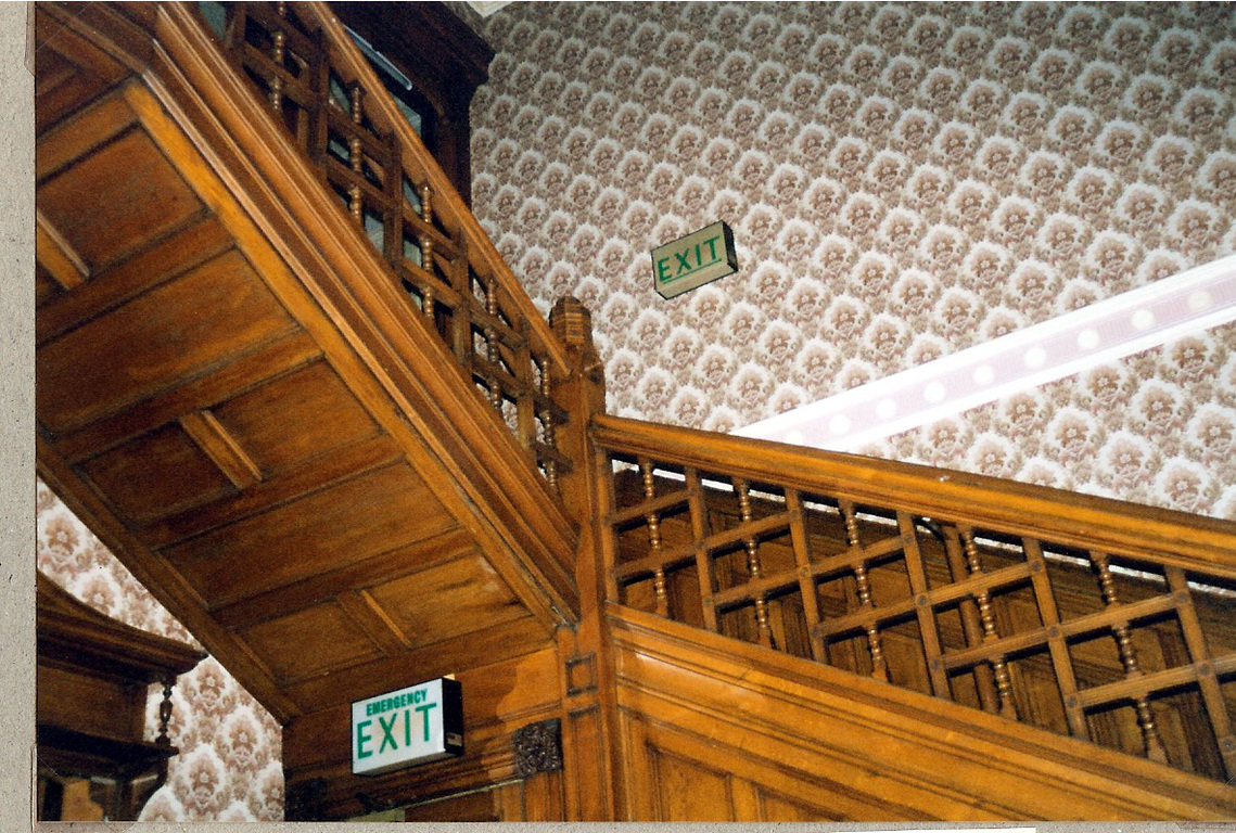 upper stairs