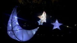 sickle moon and stars lanterns 