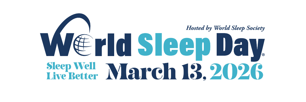 world sleep day logo