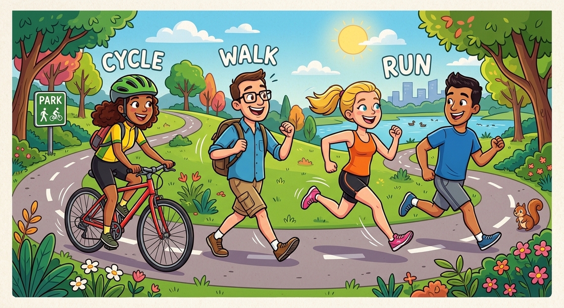 Cycle_Walk_Run_Cartoon