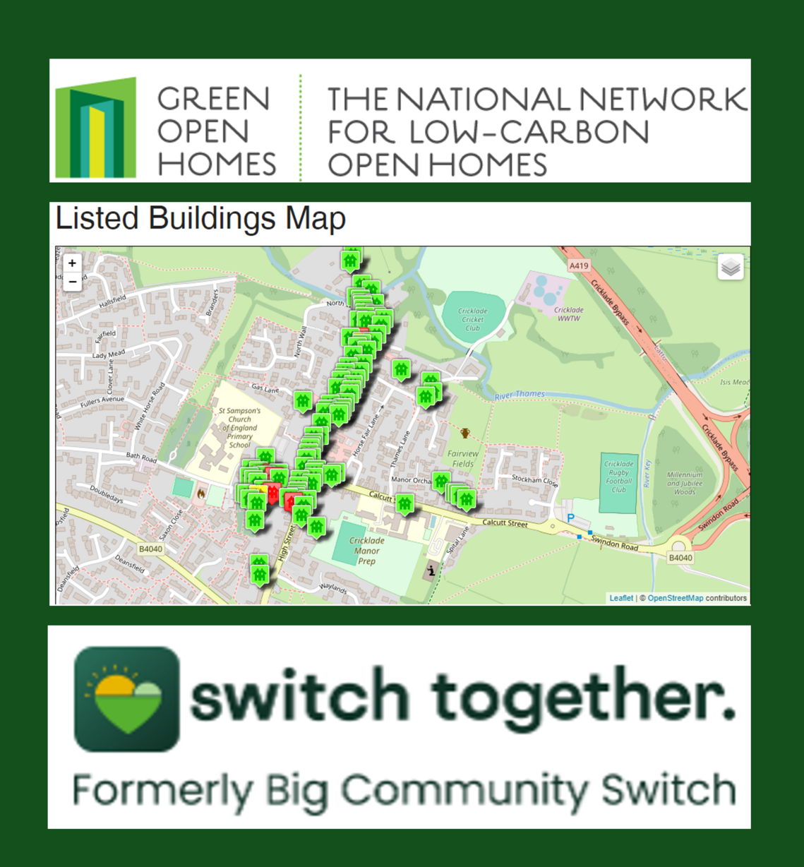 Open Homes - Listed Buildings - Switch Together