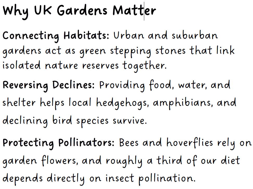 Why UK Gardens Matter