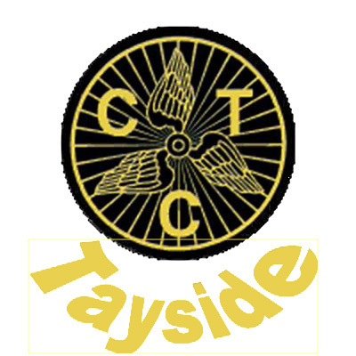 CTC Tayside, part of Cycling UK logo