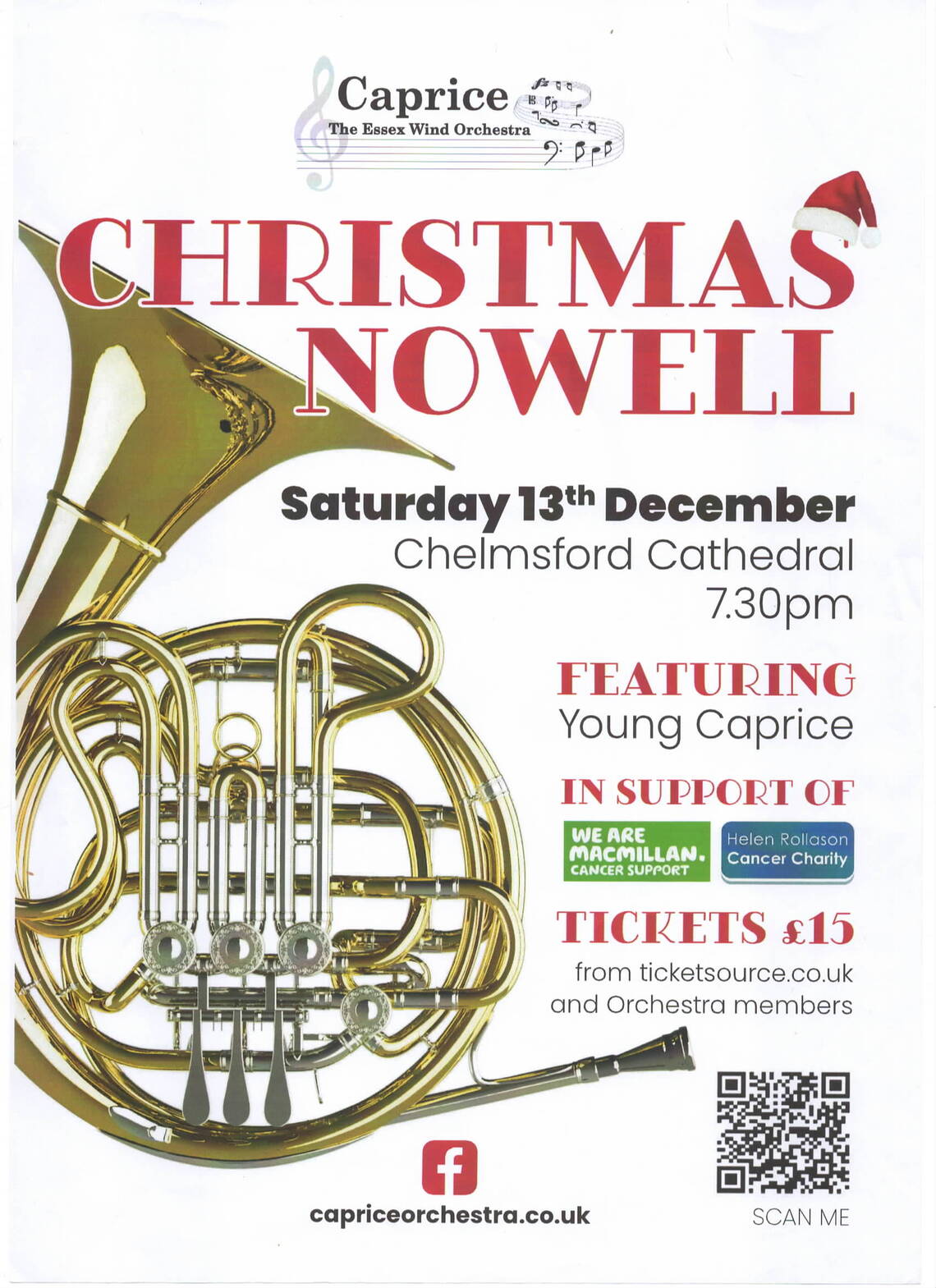 Christmas Nowell flyer