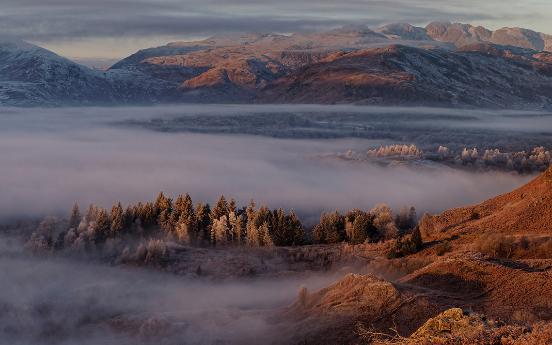 Loughrigg Dawn by John Cowburn