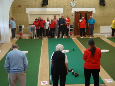 Both Nayland teams in action