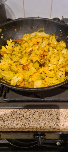 Cauliflower and Potato Curry