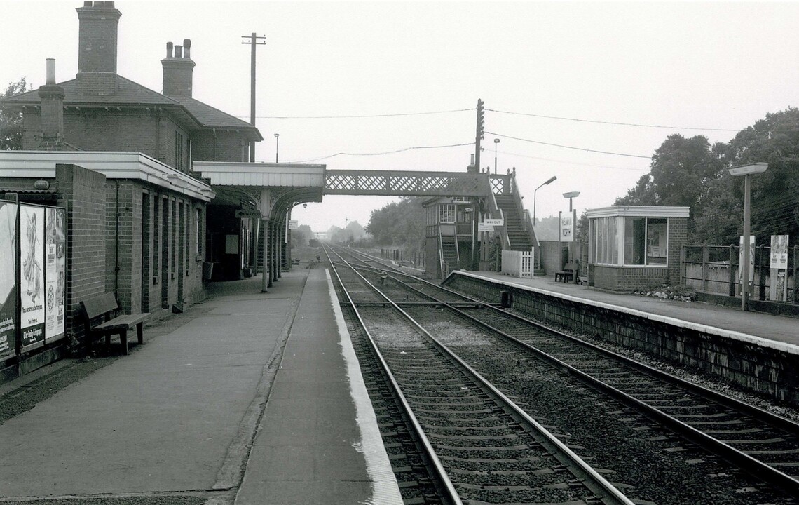 Station & platforms circa late 60s early70s