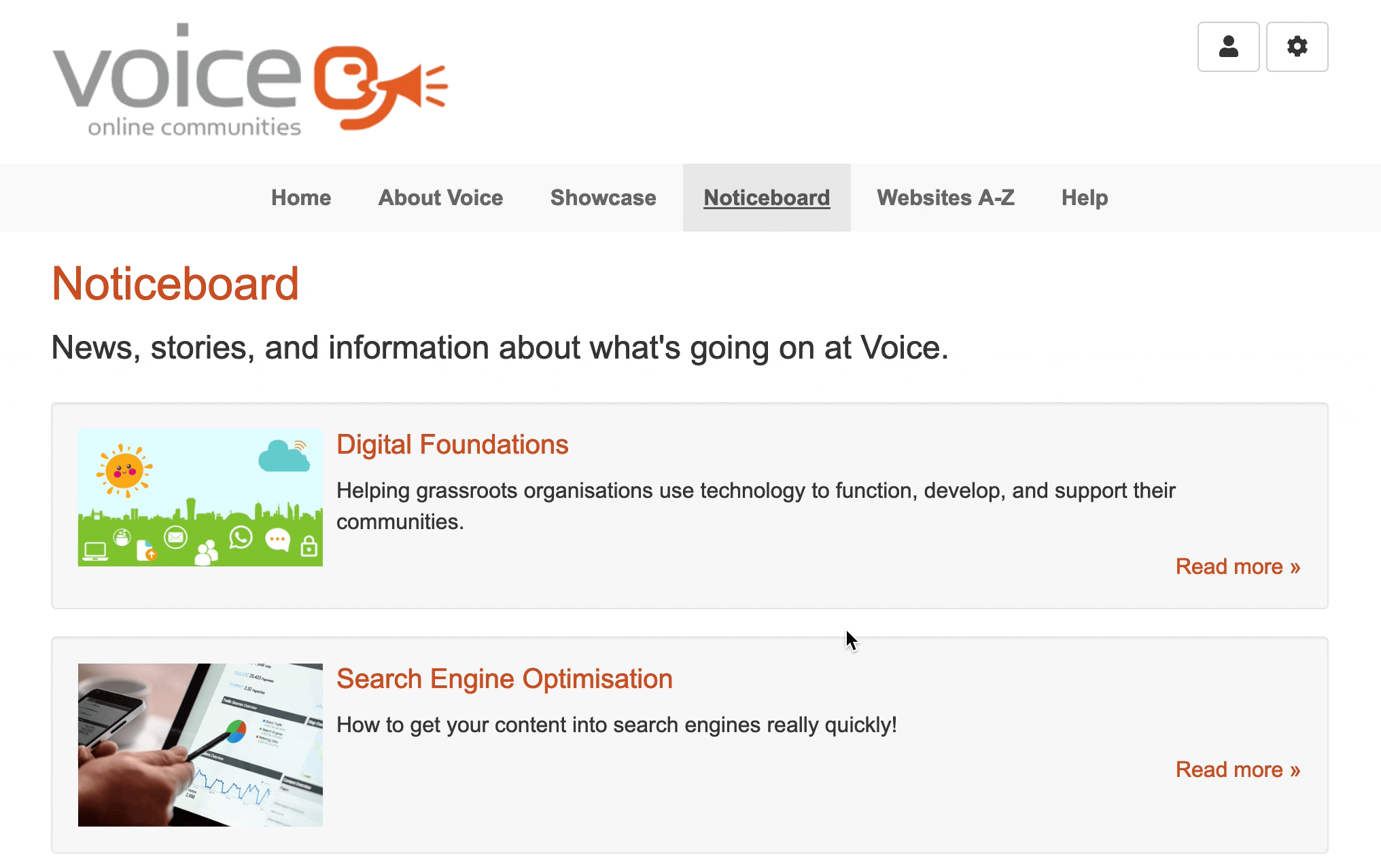 Noticeboard Animation