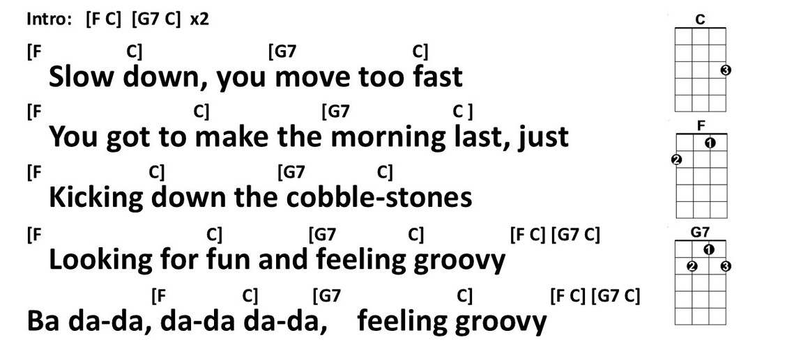 Feelin'Groovy 1
