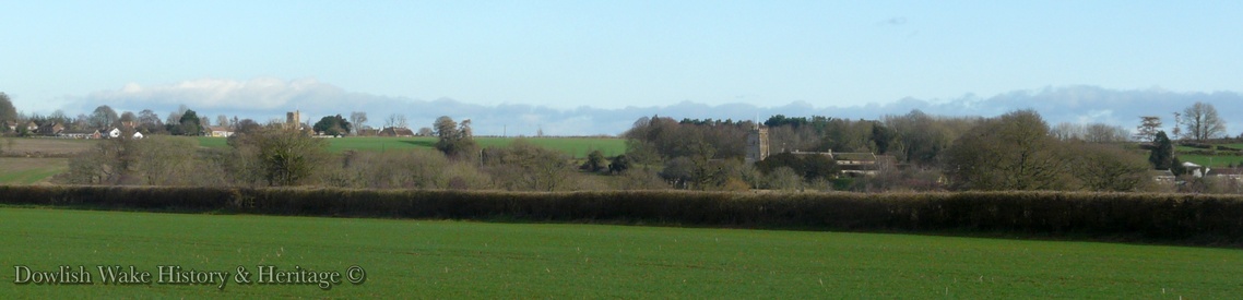 Kingstone in the distance with centre St Andrews and Manor House 