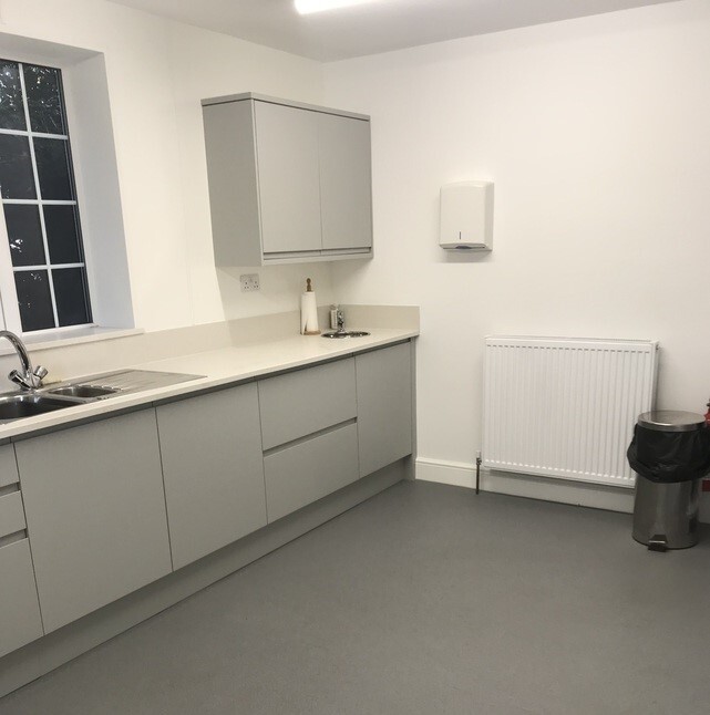 Kitchen View toward entrance door end