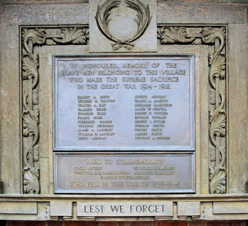 Memorial Plaque