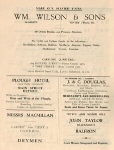 Plough Hotel MacMillian Clothes