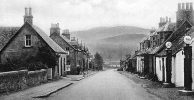 Old Photograph Main Street Killearn Scotland