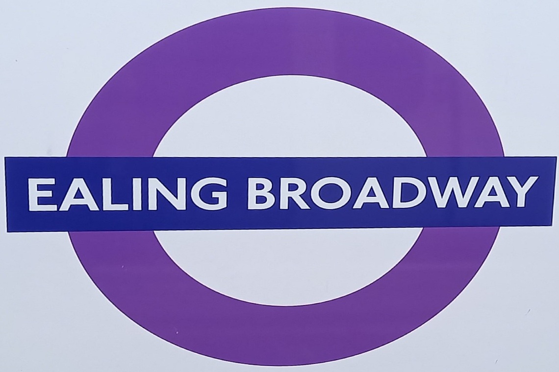 Ealing Broadway Sign