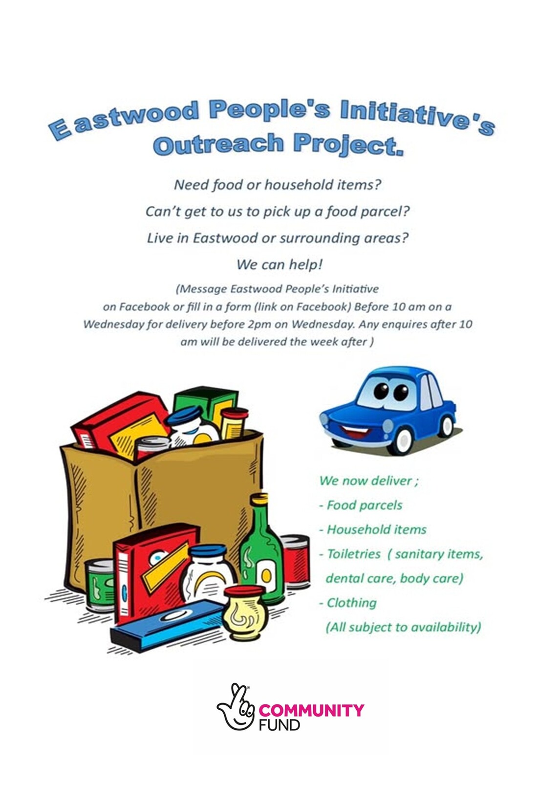 Food parcel outreach