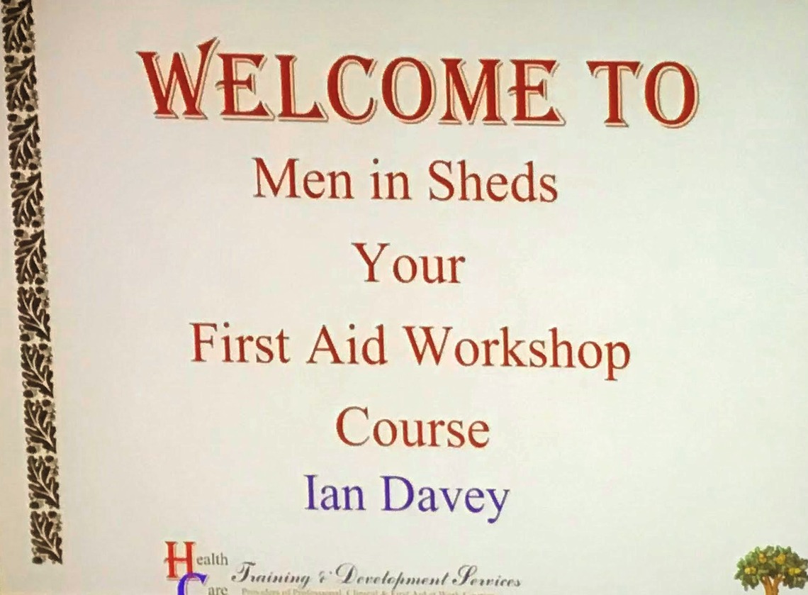 MenInShedstraining session