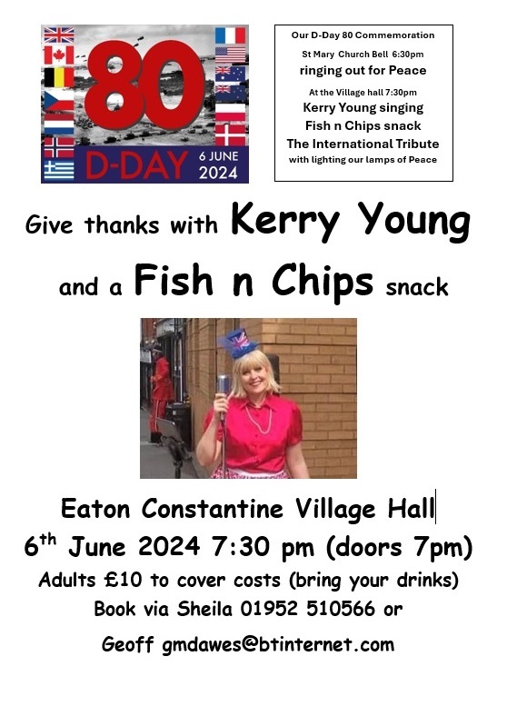 D-Day 80 event poster