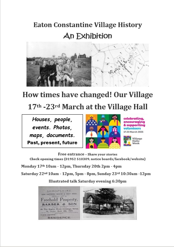Village Exhibition poster