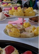 Cakes for vintage tea party