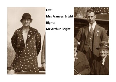 BRIGHT, Arthur & Frances