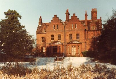 The Rectory after Snow April 1979