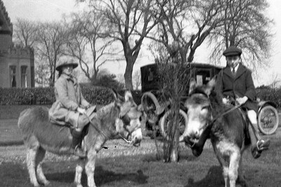 OST - Paddy & Desmond on their Donkeys - 1925