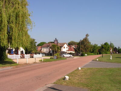 The Windmill forecourt and the Tye - June 2010