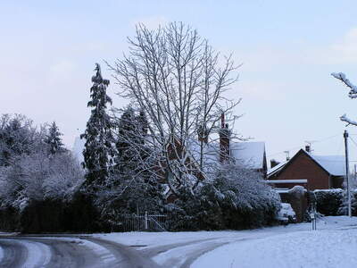 The Old School in the Snow - December 2009