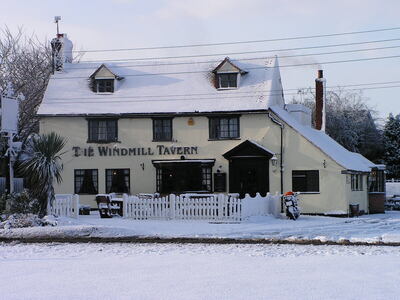 The Windmill Tavern in the Snow - December 2009