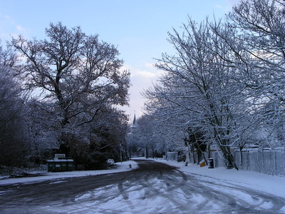 The Village Hall Car Park - December 2009