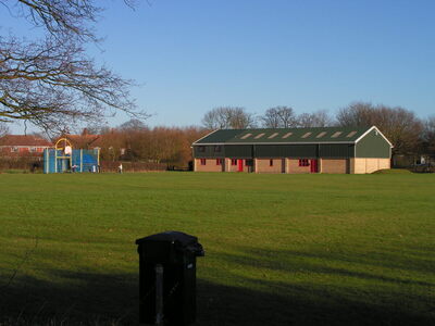 Sports Wall & Village Hall - January 2004