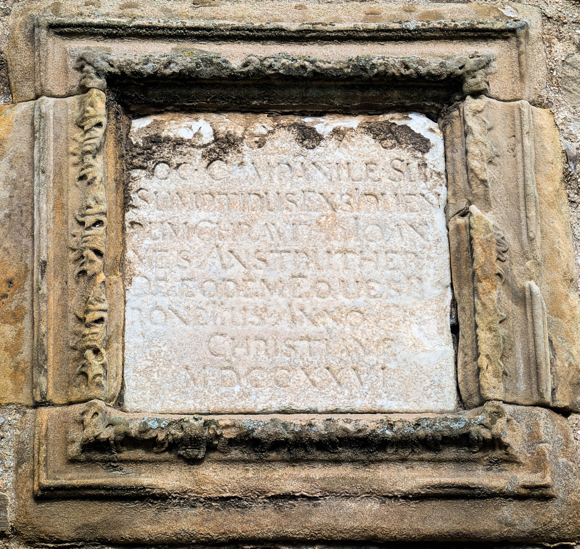 Elie Church Inscription