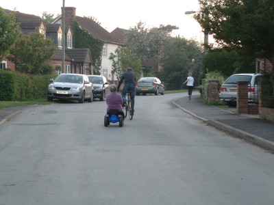 That's one way to get home!