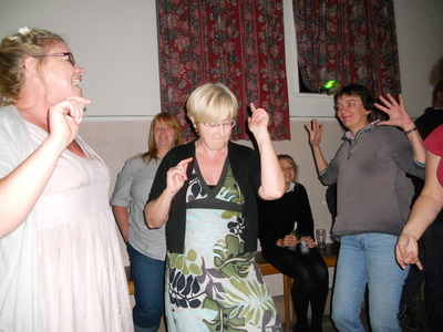 Dancin' the night away.