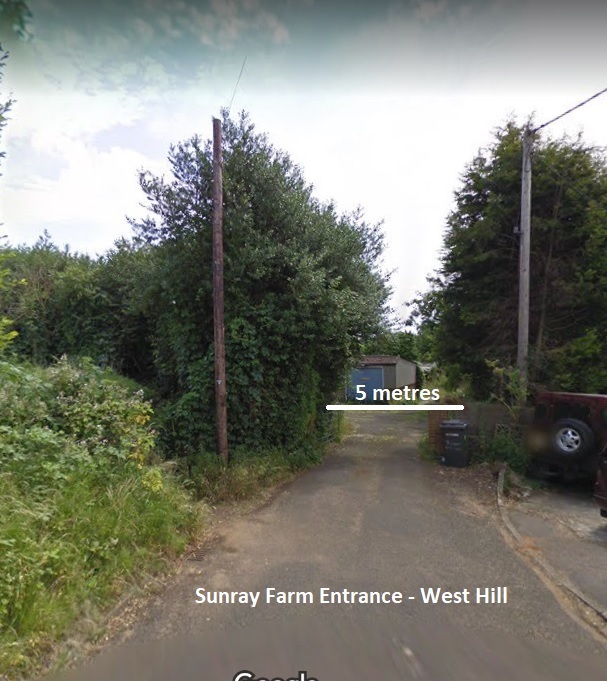 Sunray Farm entrance