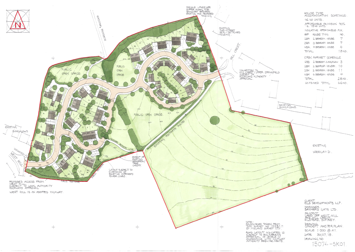 Bonfire Hill Site Layout #02