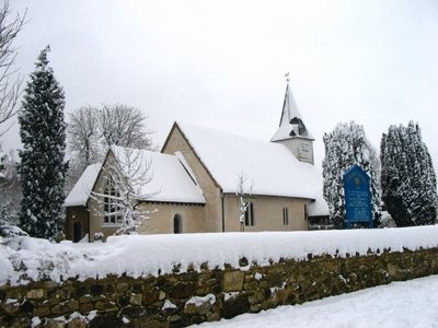St James Church in the Snow
