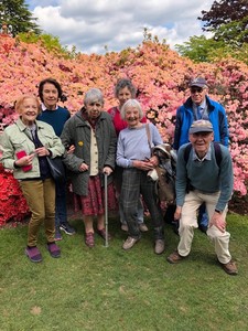 A small group visited Leonardslee Gardens