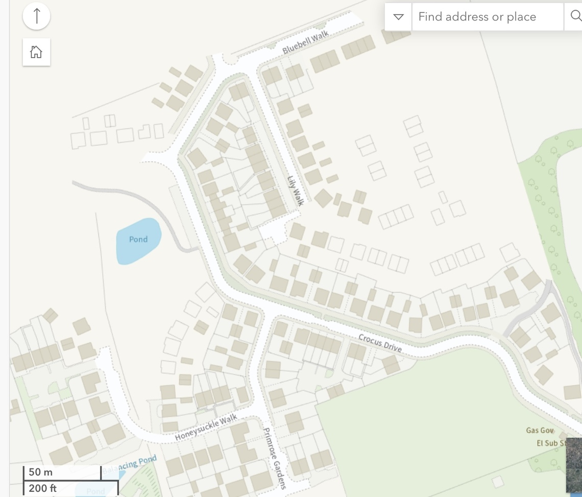 Elsenham Park Map