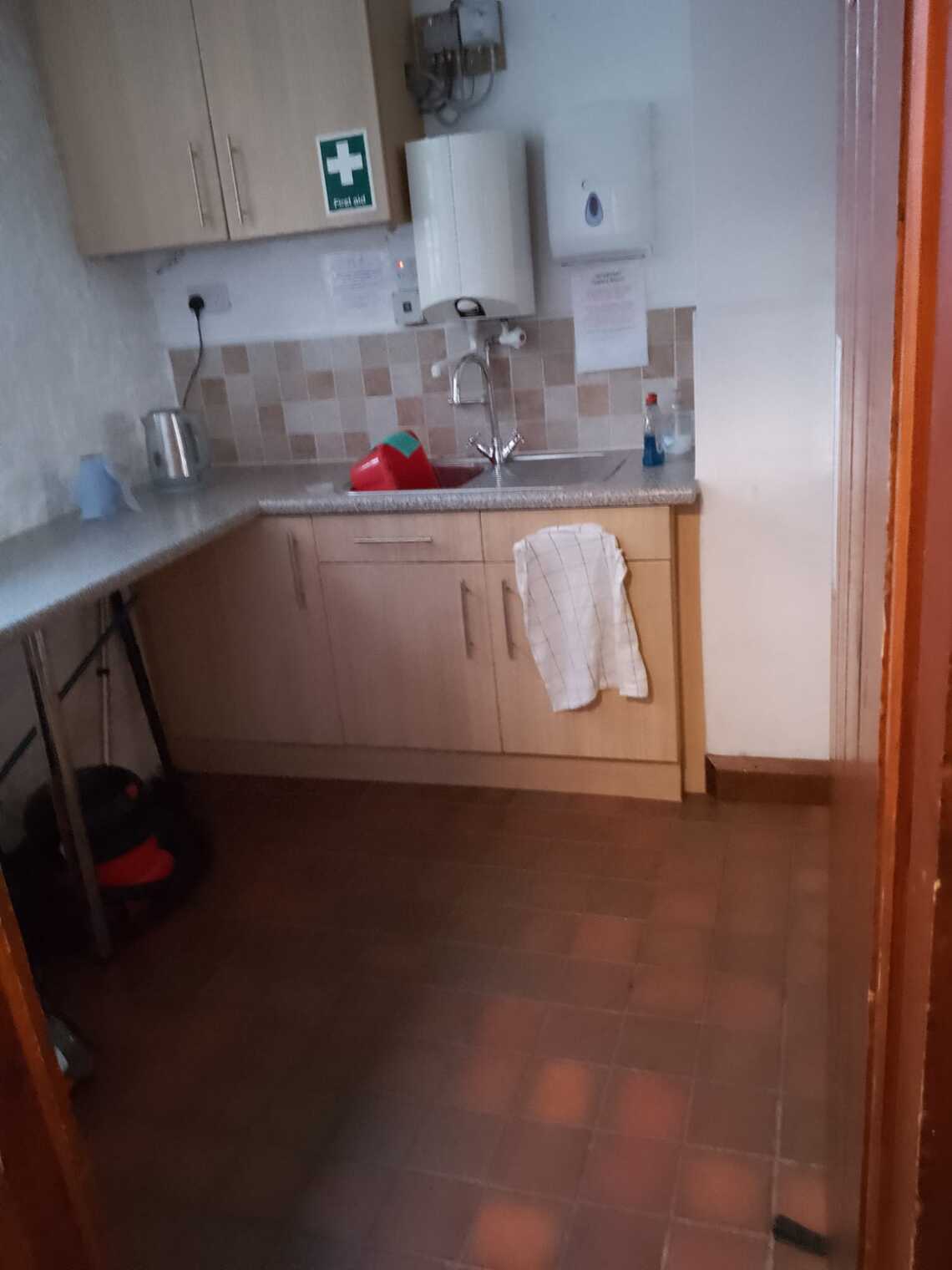 Small kitchen area