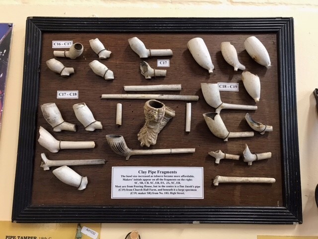 clay pipes