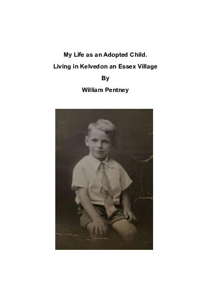 Life as an Adopted Child in Kelvedon cover 