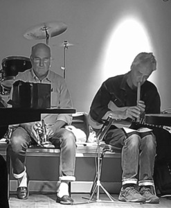 Jim Dvorak, Trumpet and Nick Lebrun, Guitar and flute
