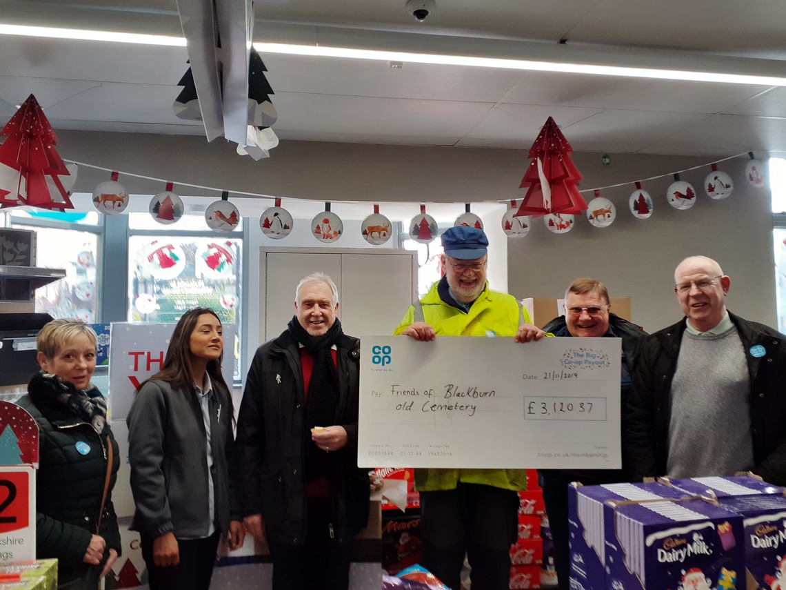Co-op cheque presentation 2018